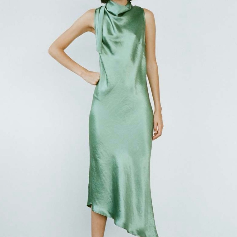 Nomia Cowl Bias Dress